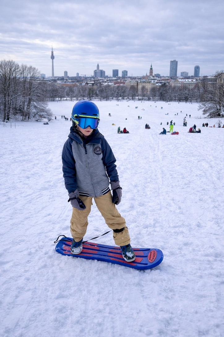 Snowboarden lernen für Kinder: Der sichere Einstieg ohne Bindung