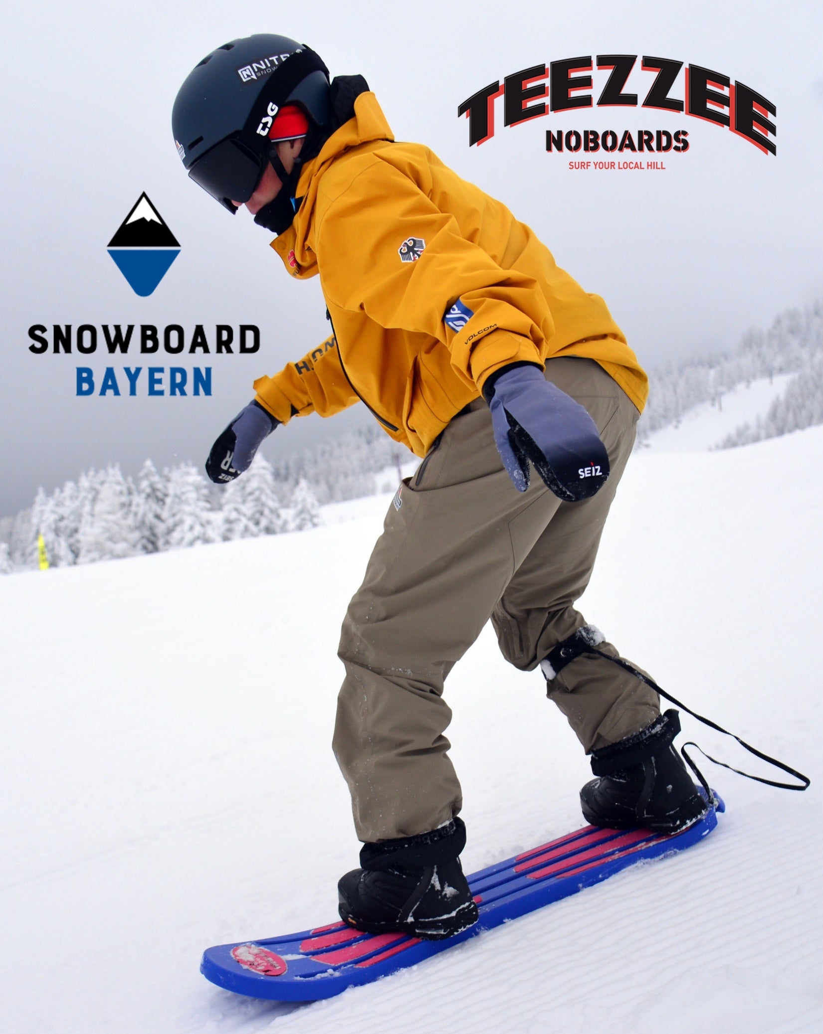 TEEZZEE NOBOARDS: DER NEUE PARTNER VON SNOWBOARD BAYERN